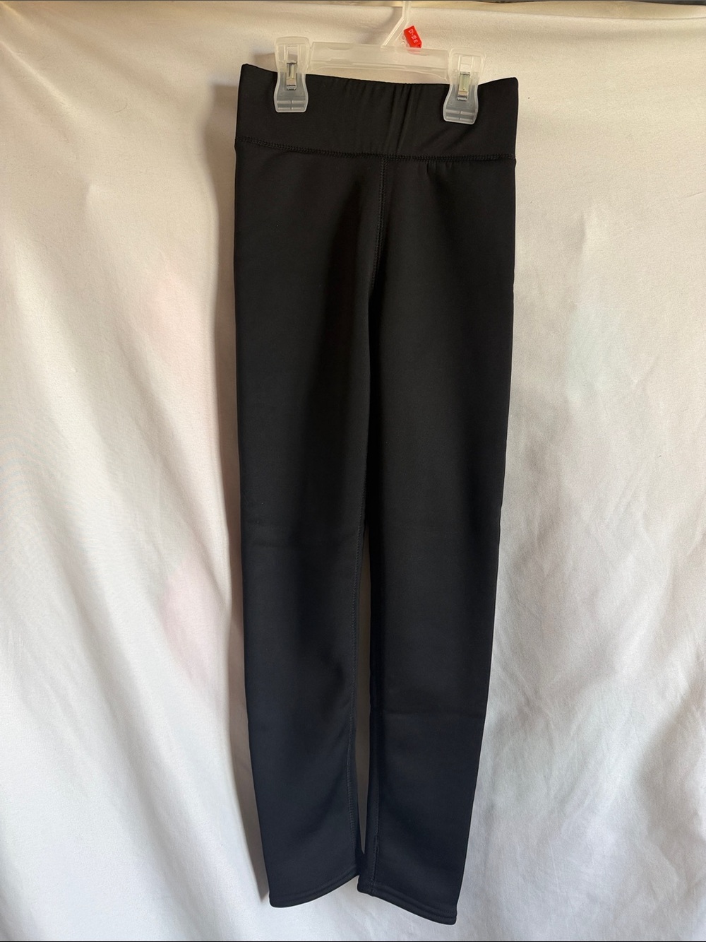 Black Kids Active Lined Leggings